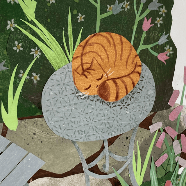 Original "Jardin Paisible"