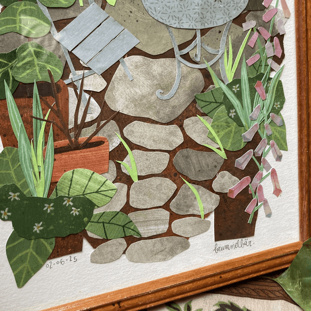 Original "Jardin Paisible"